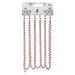 Christmas Decoration 2.7M Bead Chain X 1 2.7 Metre Bead Chain Rose Gold