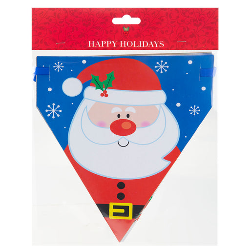 Christmas Bunting Santa, Snowman,Gingerbread, Bear, Penguin X 1 29.3cm