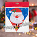 Christmas Bunting Santa, Snowman,Gingerbread, Bear, Penguin X 1 29.3cm