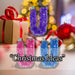 Christmas Tinsel Decoration Xmas Tree X  2 Metres Pink Purple Turquoise