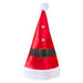 Christmas Hat Santas Belt Velvet Hat X 1 20cm x 30cm x 57cm Red