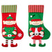 Elf Christmas Stocking Christmas Decoration X 1 54cm Red, Green