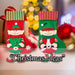 Elf Christmas Stocking Christmas Decoration X 1 54cm Red, Green