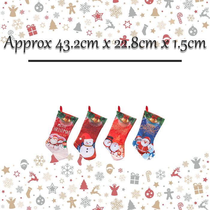 Christmas Stocking Assorted Designs Themed