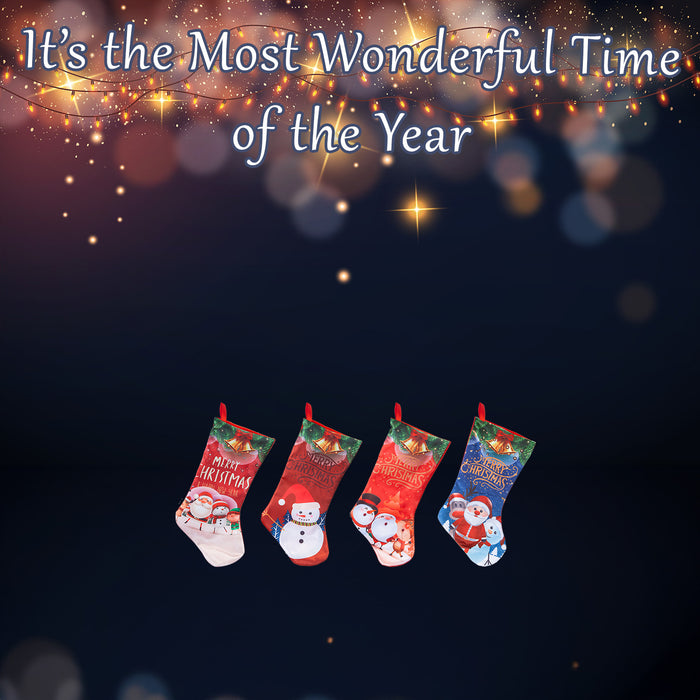 Christmas Stocking Assorted Designs Themed
