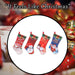 Christmas Stocking 1 x Varied Design 43. 2cm x 22. 8cm Christmas Themed