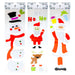 Christmas Stickers 3 Varied Designs X 1 15cm x 55cm Christmas Themed