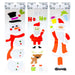 Christmas Stickers 3 Varied Designs X 1 15cm x 55cm Christmas Themed