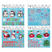 Christmas Stickers 4 Varied Designs X 1 29cm x 25cm Christmas Themed