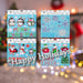 Christmas Stickers 4 Varied Designs X 1 29cm x 25cm Christmas Themed