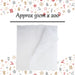 Christmas Snow Blanket Christmas Decoration X 2 91cm x 200 White