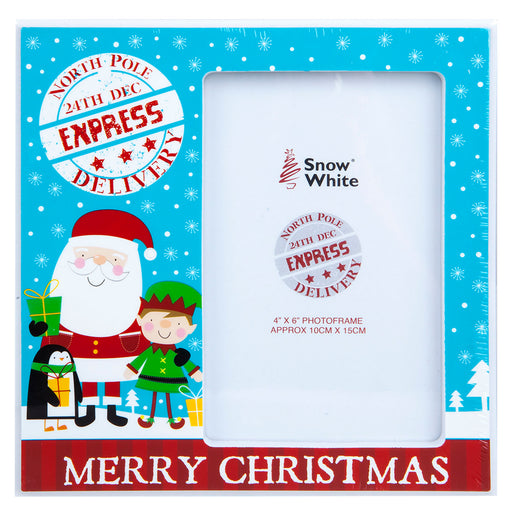 Christmas Photo Frame 4 6 picture Inch X Themed