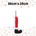 Christmas Santa Leg Decoration 56cm x 25cm Red X 1