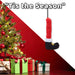Christmas Santa Leg Decoration 56cm x 25cm Red X 1
