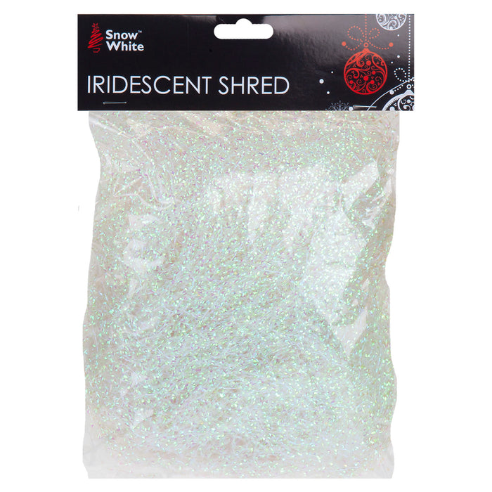 Christmas Decoration Iridescent Shred X 1 Iridescent Shred Iridescent