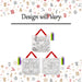 Christmas Paint Set X 2 Design will Vary White