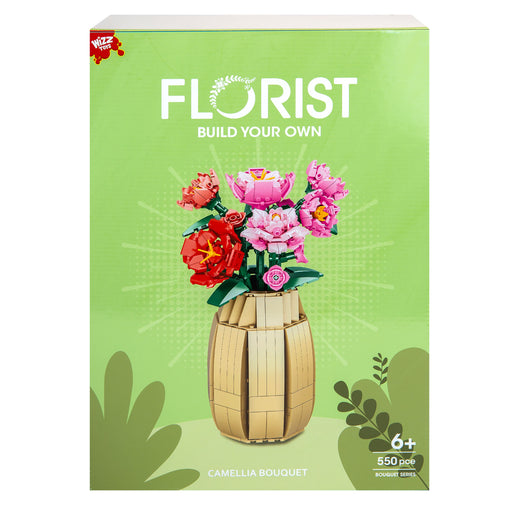 Camillia Building Block Flower Bouquet Set 28cm x 23cm Multicolour X 1