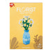 Daises Building Block Flower Bouquet Set 26cm x 20cm Multicolour X 1
