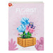 Rose Building Block Flower Bouquet Set 26cm x 20cm Multicolour X 1