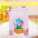 Rose Building Block Flower Bouquet Set 26cm x 20cm Multicolour X 1