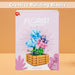 Rose Building Block Flower Bouquet Set 26cm x 20cm Multicolour X 1