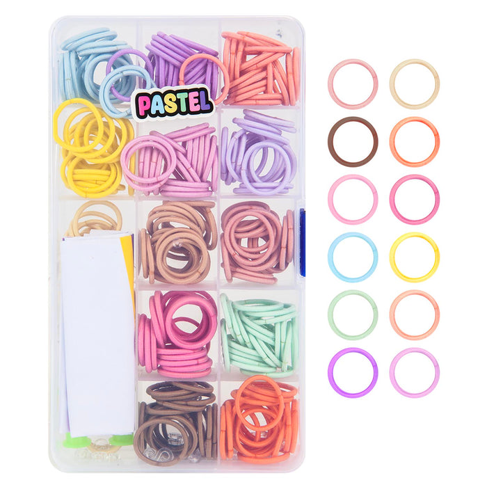 Loom Bands Pastel 250 Piece Set In Clear Box Multi - 17cm x 10cm