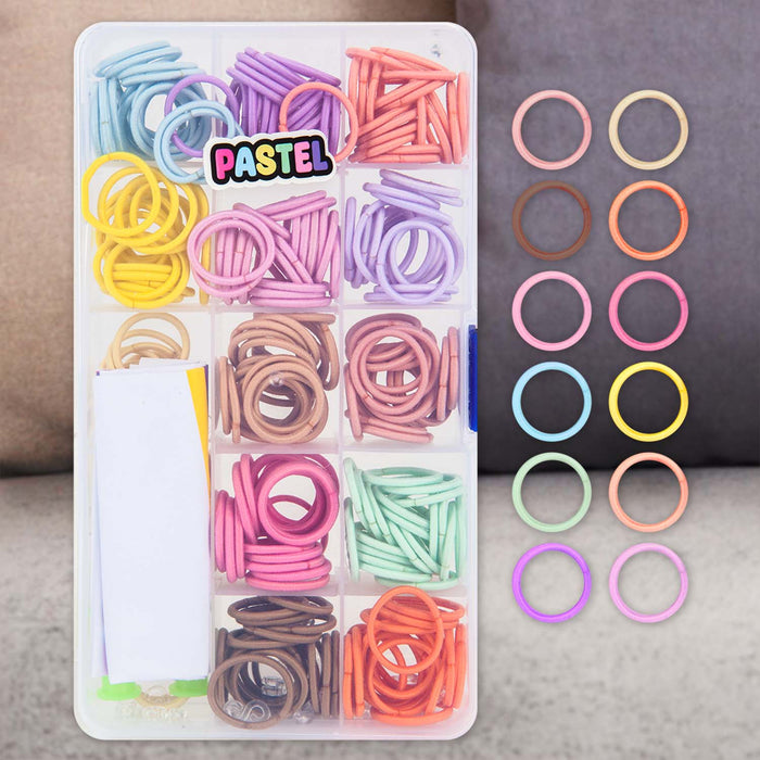 Loom Bands Pastel 250 Piece Set In Clear Box Multi - 17cm x 10cm