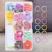 Loom Bands Pastel 250 Piece Set In Clear Box Multi - 17cm x 10cm