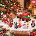 Christmas Building Block Advent Calendar - 24 Designs - 5cm - Festive