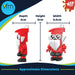 Christmas Building Block Advent Calendar - 24 Designs - 5cm - Festive