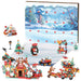 Mini Brick Advent Calendar - 24 Festive Figures - Christmas Toy