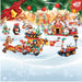 Mini Brick Advent Calendar - 24 Festive Figures - Christmas Toy