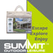Sun Sail Shade 5X5X5M Guy Ropes - Reinforced Eyelets UV 50+ Ecru
