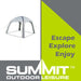 Inflatable Shelter Durable- Carry Bag Fast Easy Inflate 3m x 3m Grey