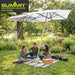 Sun Shade | 2-6 Person | Cooling Material | 4 Position | White