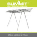 Sun Shade 4-8 People Cooling Material- 4 Position Umbrella Function  White 4-8