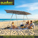 Sun Shade | 4-8 Person | Cooling Material | 4 Position | White