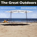 Sun Shade 6-10 People Cooling Material- 4 Position Umbrella Function