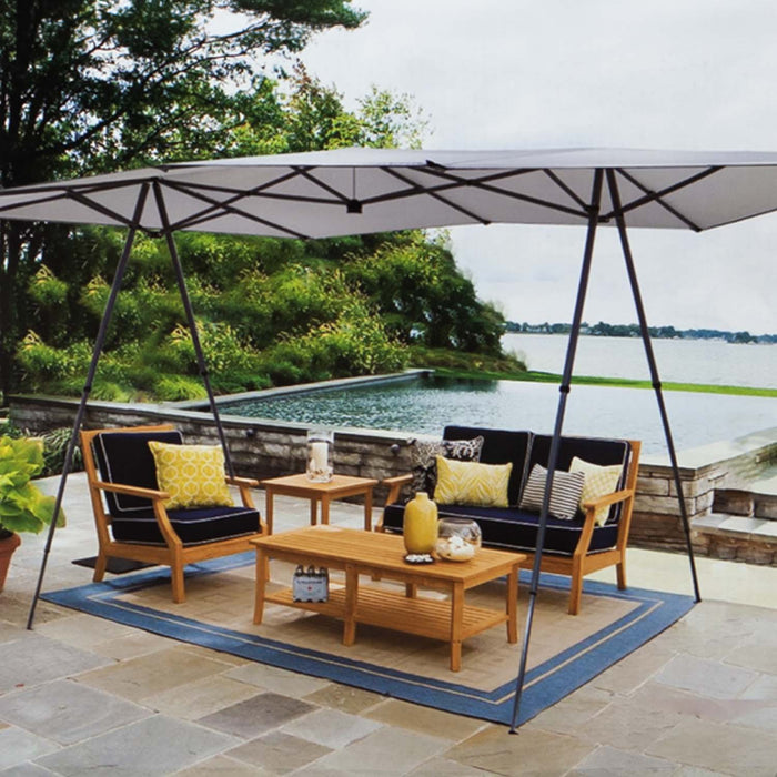 Sun Shade 6-10 People Cooling Material- 4 Position Umbrella Function