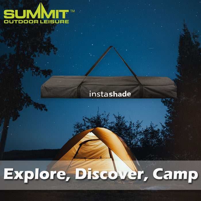 Sun Shade 6-10 People Cooling Material- 4 Position Umbrella Function White 6-10