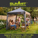 Pop Up Gazebo | 1.8m x 1.8m | Compact | 1 Person Setup | Grey