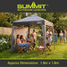 Pop Up Gazebo | 1.8m x 1.8m | Compact | 1 Person Setup | Grey