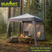 Pop Up Gazebo | 1.8m x 1.8m | Compact | 1 Person Setup | Grey
