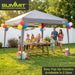 Pop Up Gazebo | 2.4m x 2.4m | Compact | 1 Person Setup | Grey