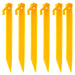 Utility Tent Pegs Strong Secure To Ground 4. 5cm x 21. 5cm Yellow X 1
