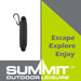 Carabiner Utility Rope Strong And Durable For Camping 15m 0. Black