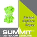 Guy Ropes High Visibility With Tensioners 4 x 0. Green Pack of