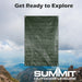 Camping Groundsheet Reinforced Eyelets Waterproof 180cm x 120cm Green X 1