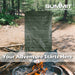 Camping Groundsheet Reinforced Eyelets Waterproof Green