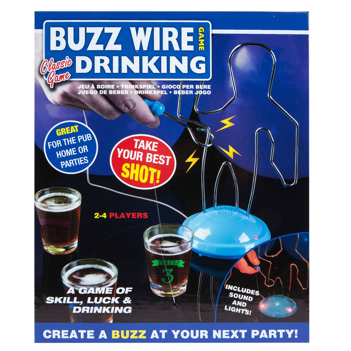 Buzz Wire Drinking Game 28cm x 23cm Multicolour X 1
